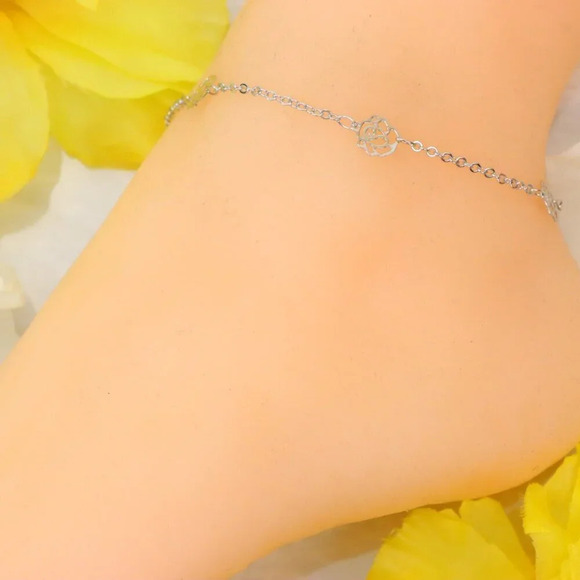 Minimalist Anklet, Sleek & Modern Design, Women’s Fashion, YC110303-A - Picture 1 of 10